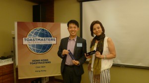 2014-07-07 Best Speaker: Andrew Yeung Best Table Topic Speaker: Rita Tsui