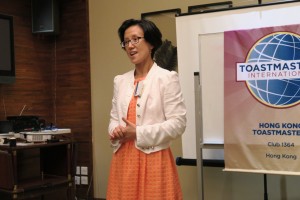 Toastmasters of the Evening - Alice Wong