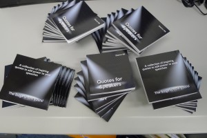 Booklet for membership renewal